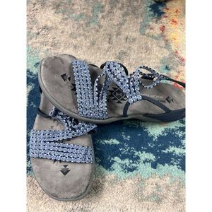 Skechers Womens Navy Sandals Size 7